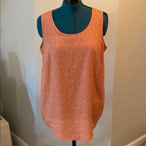 Peach color tank top